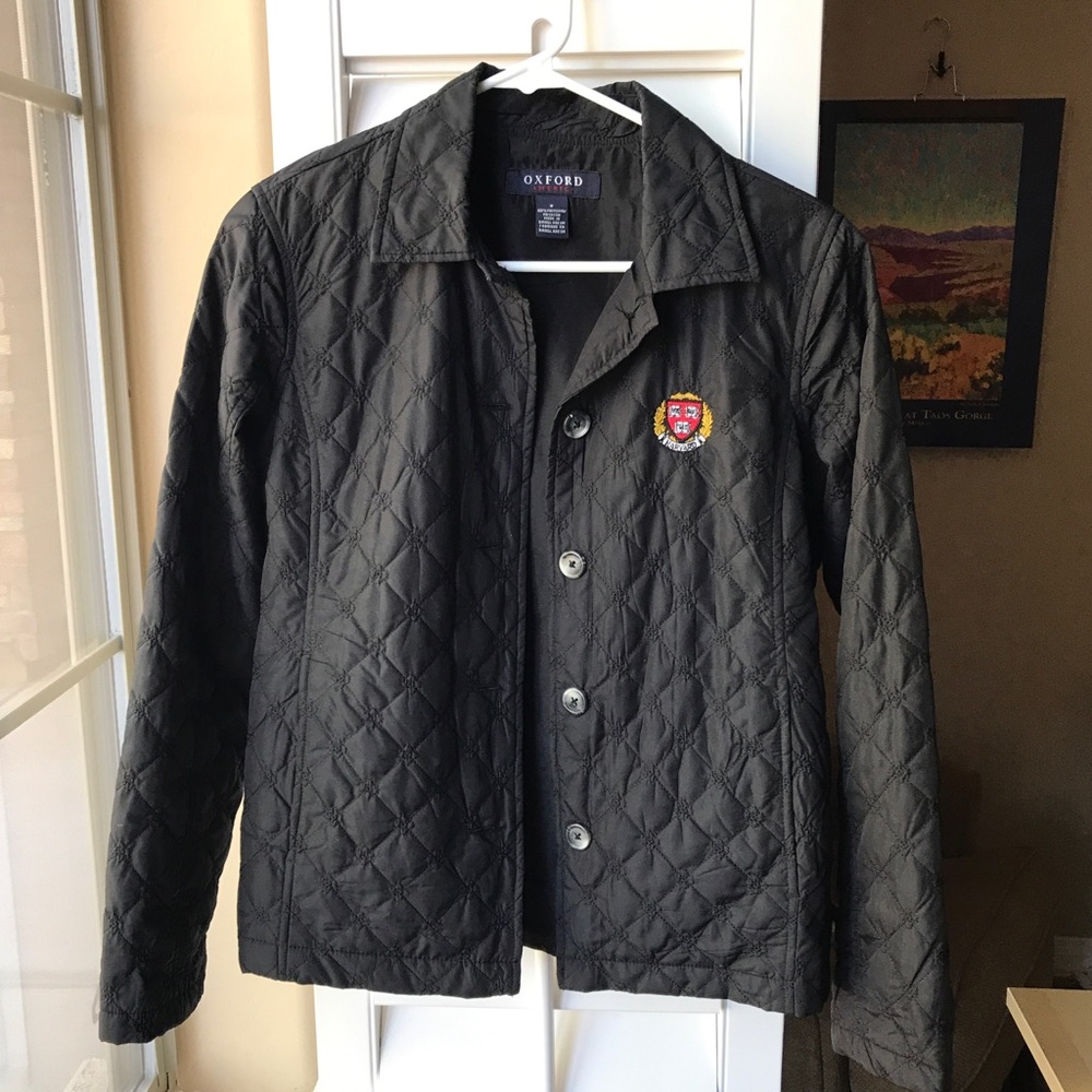 Quilted Lightweight University Puffer HARVARD